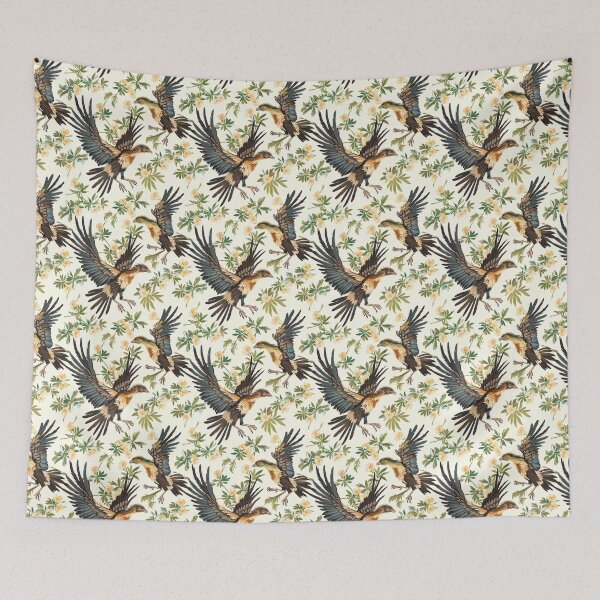 Item preview, Archaeopteryx Among Florals designed and sold by Catloaf Art.