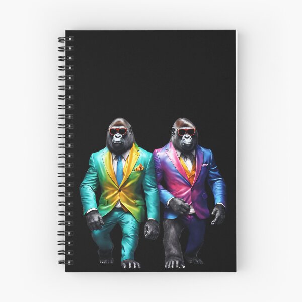 Item preview, Funky gorillas designed and sold by SRLND.