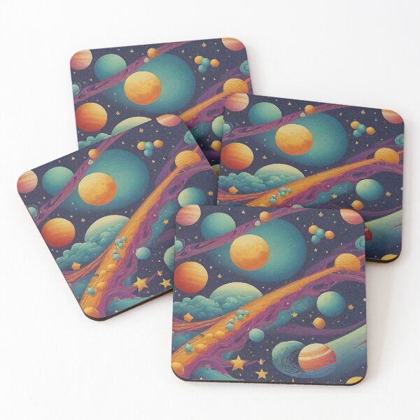 Item preview, Cosmic Symphony: A Vibrant Journey Through Space designed and sold by MadebyTommy.
