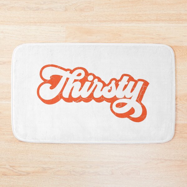 Item preview, Thirsty Slogan Night Life Action Hero Motto designed and sold by Dry Ink.