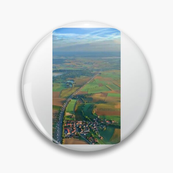 Item preview, Aerial view/Morning view of beautiful Munich/Landscape/Germany designed and sold by VeenaNair23.