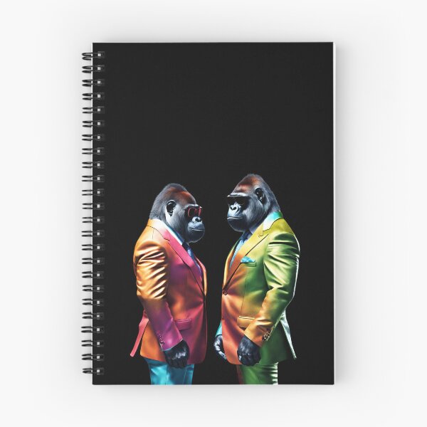 Item preview, Funky gorillas designed and sold by SRLND.