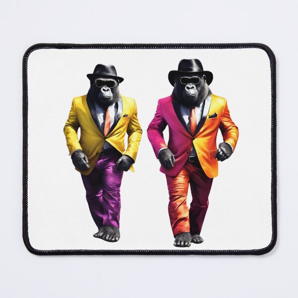 Item preview, Funky gorillas designed and sold by SRLND.
