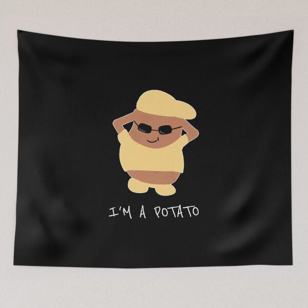 Item preview, I'm a potato / I am a potato - food T-Shirt designed and sold by stayartsy07.