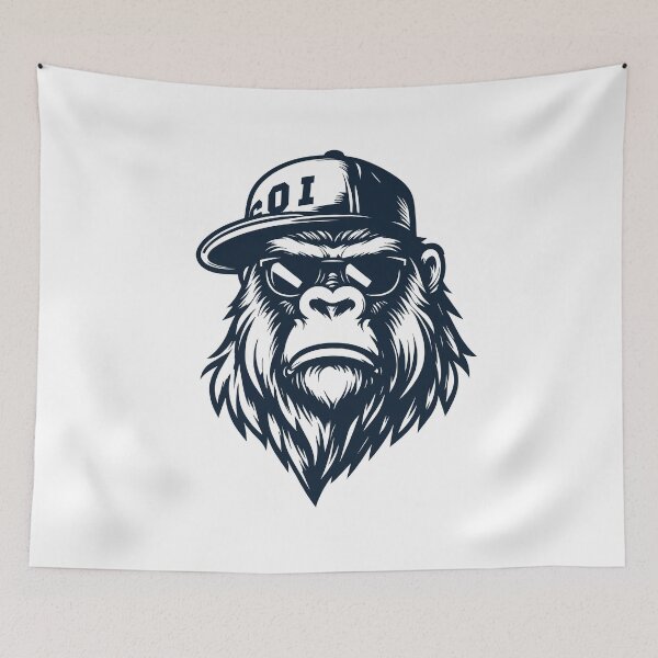 Item preview, Cap'n Cool - Gorilla's Hip Headwear designed and sold by Apex-Ape.