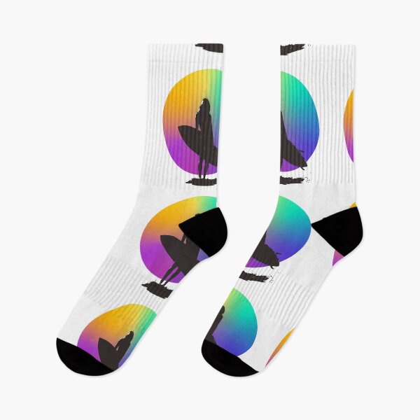 Item preview, Surfer femaie rainbow designed and sold by Classic CG295.