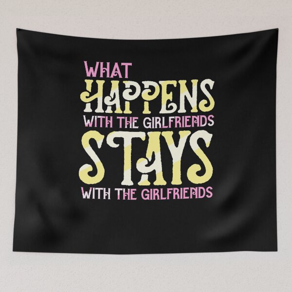Item preview, What Happens With Girlfriends designed and sold by Kieran Abbott.