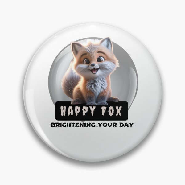 Item preview, Happy Fox: Brightening Your Day designed and sold by Hungry-Murphy.