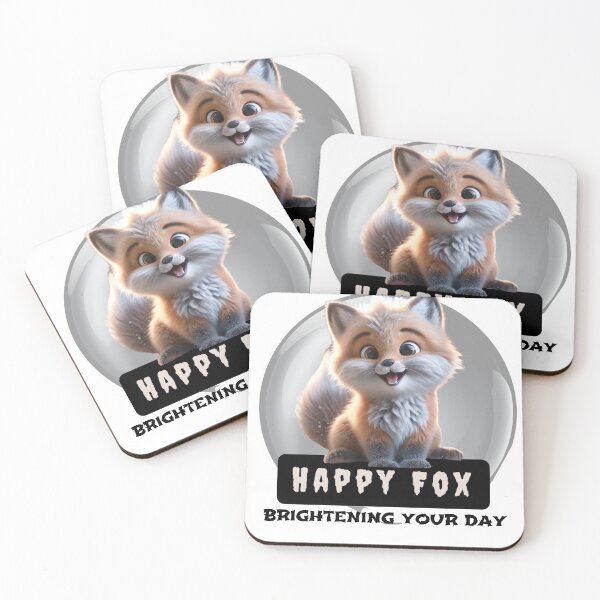 Item preview, Happy Fox: Brightening Your Day designed and sold by Hungry-Murphy.