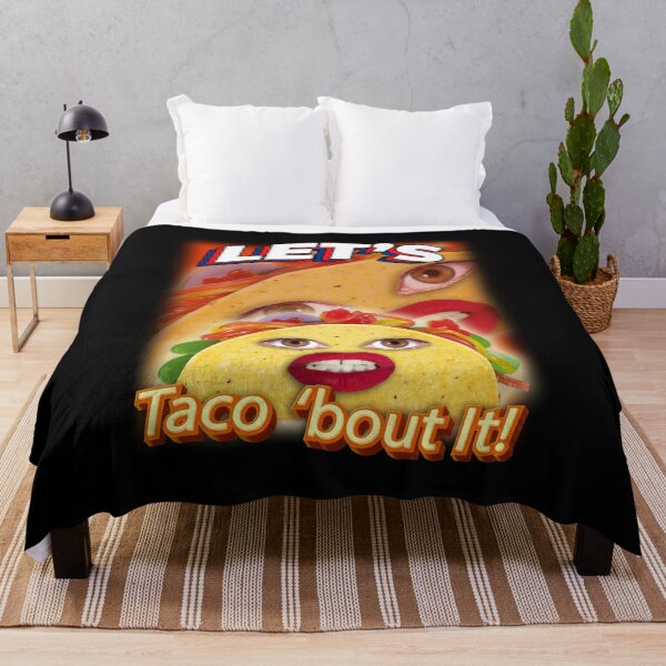 Item preview, LET'S TACO 'BOUT IT! - Funny pun for taco lovers designed and sold by SpartanDStore.