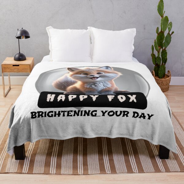 Item preview, Happy Fox: Brightening Your Day designed and sold by Hungry-Murphy.