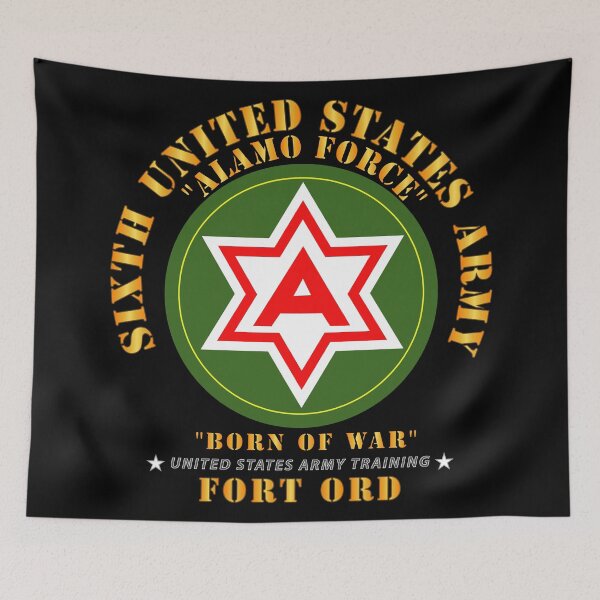 Item preview, Army - 6th United States Army - Fort Ord designed and sold by Military Insignia Products.