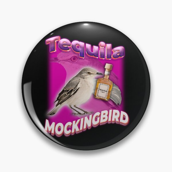 Item preview, TEQUILA MOCKINGBIRD - Funny pun for Tequila lovers designed and sold by ZenReiArt.