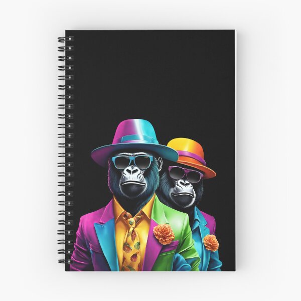 Item preview, Funky gorillas designed and sold by SRLND.