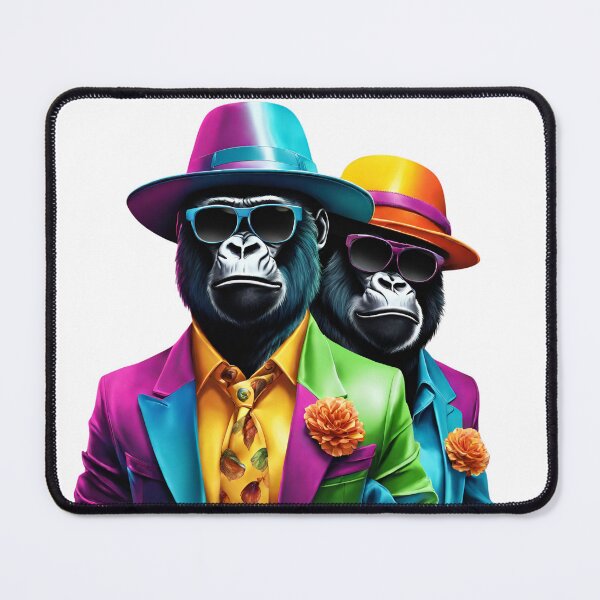 Item preview, Funky gorillas designed and sold by SRLND.