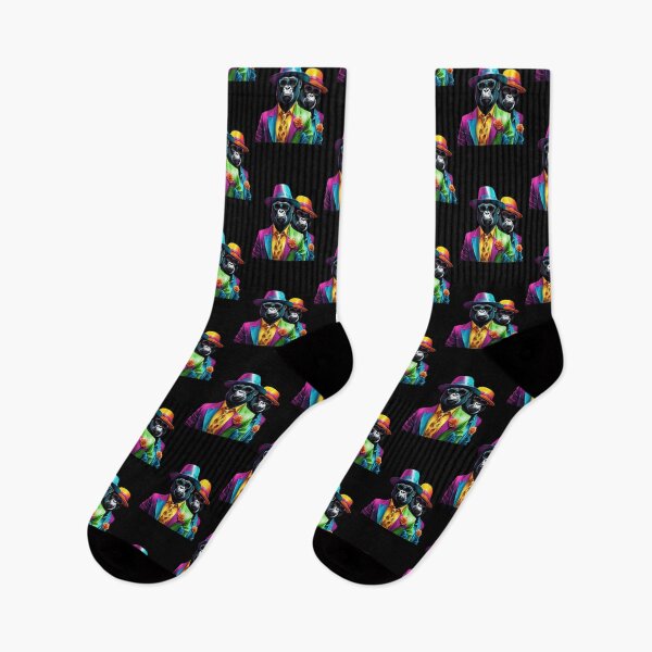 Item preview, Funky gorillas designed and sold by SRLND.