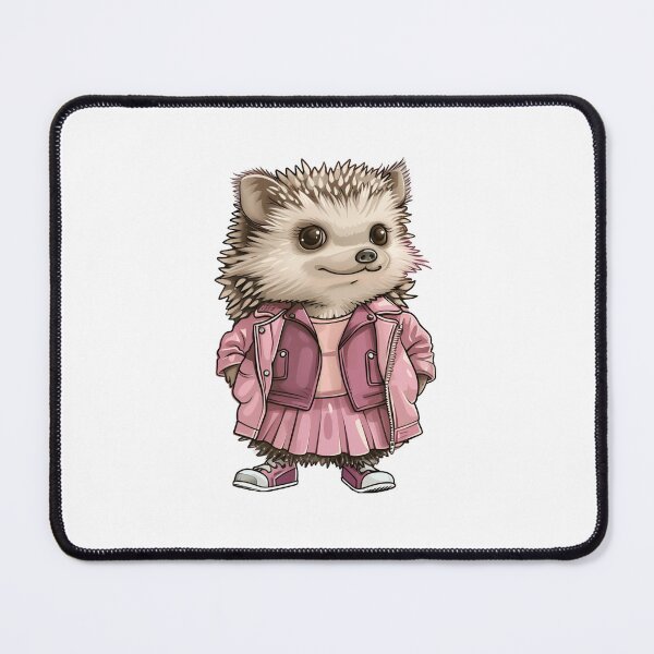 Item preview, Hedgehog in a pink leather jacket designed and sold by Chugai.