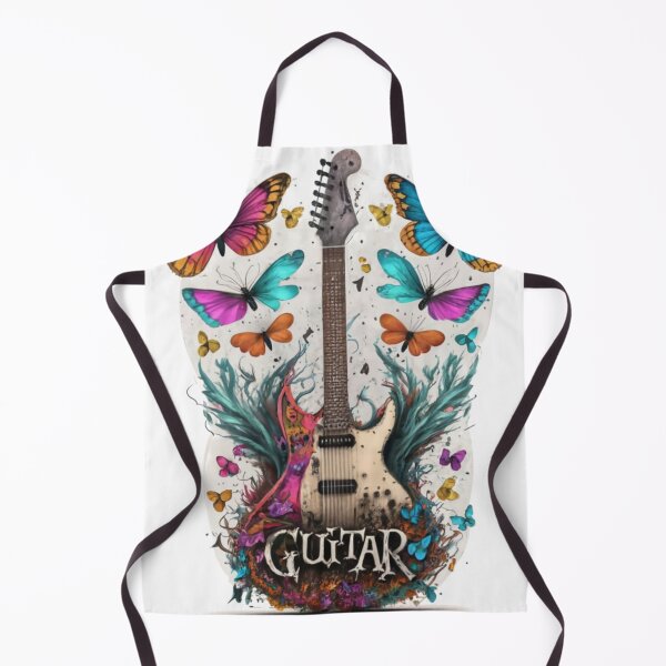 Item preview, guitar butterflies for guitarist designed and sold by unicornunicorn.