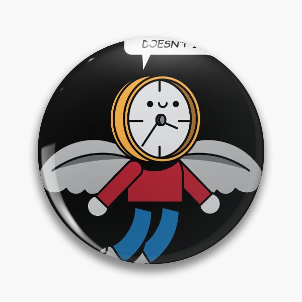 Item preview, Time Flies Doesn't it? Funny hilarious pun designed and sold by SpartanDStore.