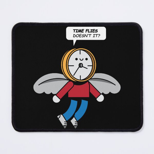 Item preview, Time Flies Doesn't it? Funny hilarious pun designed and sold by SpartanDStore.