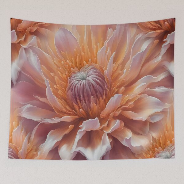 Item preview, Vibrant Digital Art of Abstract Flowers designed and sold by Rostislav Bouda.