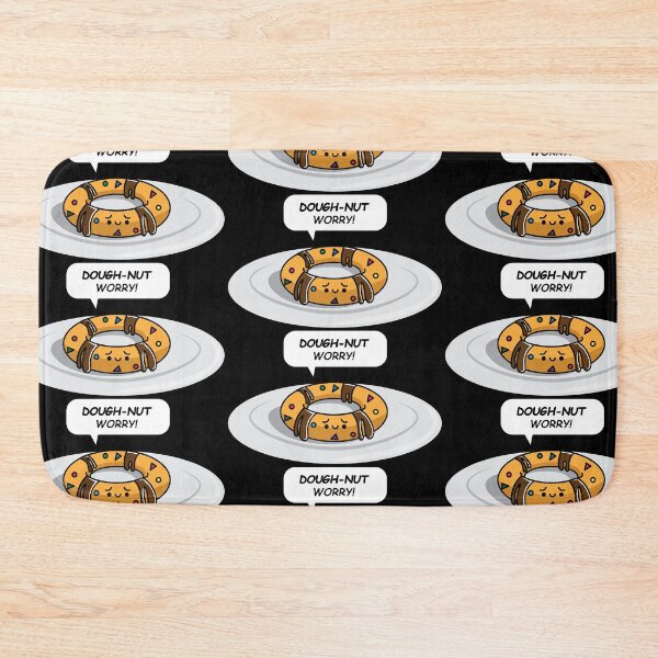 Item preview, Dough-Nut Worry! Funny Pun Art work designed and sold by ZenReiArt.