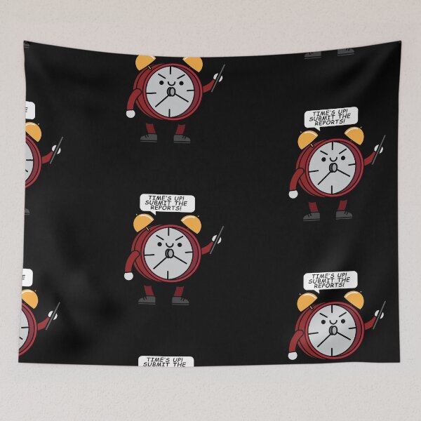 Item preview, Time's Whip Funny Office joke designed and sold by ZenReiArt.
