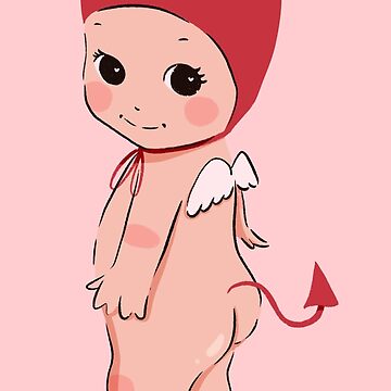 Artwork thumbnail, Devil Cherub | Red Devil Angel Trinket | Sonny Angel Inspired by KittyStrand