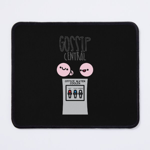 Item preview, Gossip central hilarious and funny workplace pun designed and sold by ZenReiArt.