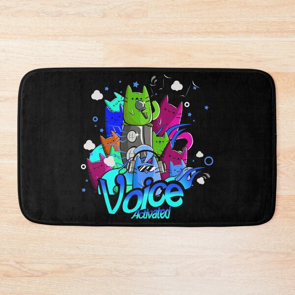 Item preview, Voice Activated - Kawaii doodle cats - abstract art designed and sold by ZenReiArt.