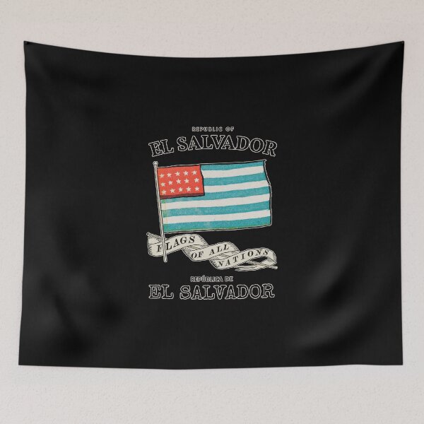 Item preview, Antique El Salvador Country Flag designed and sold by KewaleeTee.