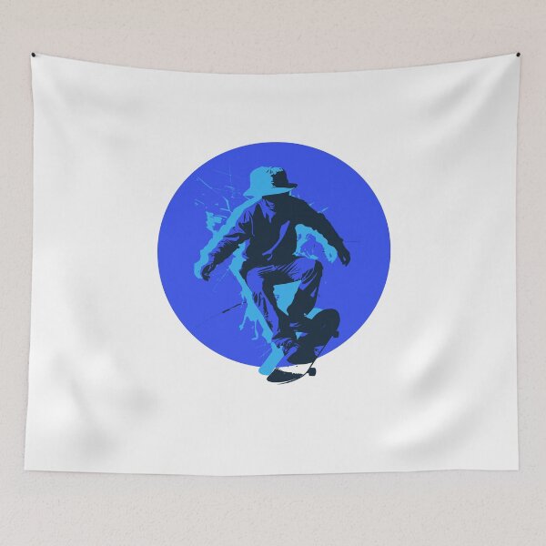 Item preview, Skateboard Blue designed and sold by Classic CG295.