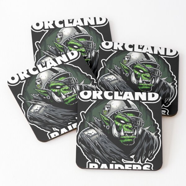 Item preview, Hardcore Bowl League Orcos Orcland Raiders Camiseta oscura designed and sold by ReclusoRCW.