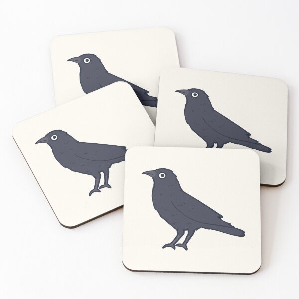 Item preview, Cartoon crow art designed and sold by Mayarart.