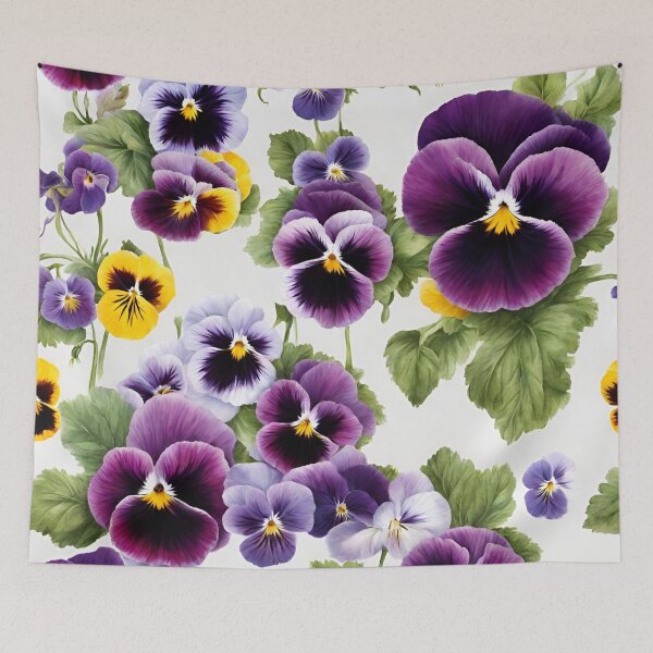 Item preview, Beauty pansies designed and sold by MyCraftForYOU.