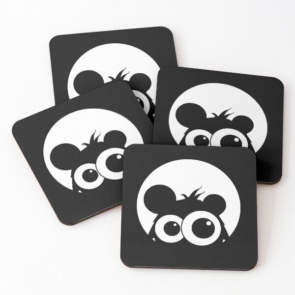 Item preview, PandaCat on Black designed and sold by JacksonHarlin.