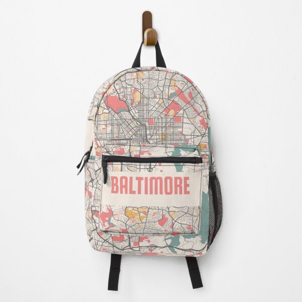 Item preview, Baltimore City Map Chalk Retro City Map Poster designed and sold by Peek-Designs.