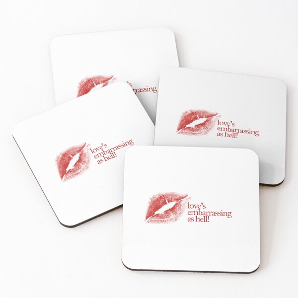 Item preview, love is embarrassing  designed and sold by ShopIvyPrints.
