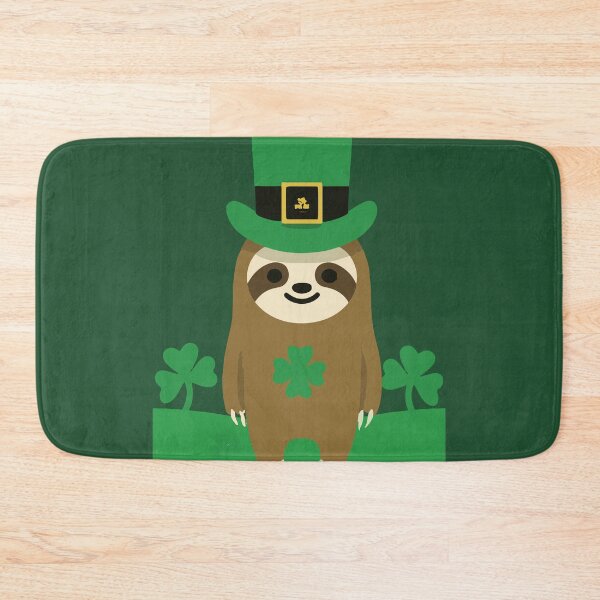 Item preview, Cute St. Patricks day Irish Sloth designed and sold by Feline Rockstars.