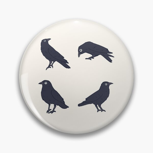 Item preview, Crow illustration pack designed and sold by Mayarart.