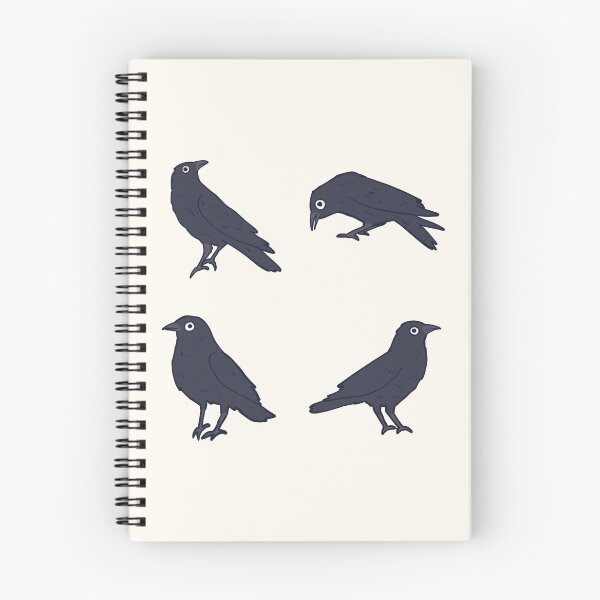 Item preview, Crow illustration pack designed and sold by Mayarart.