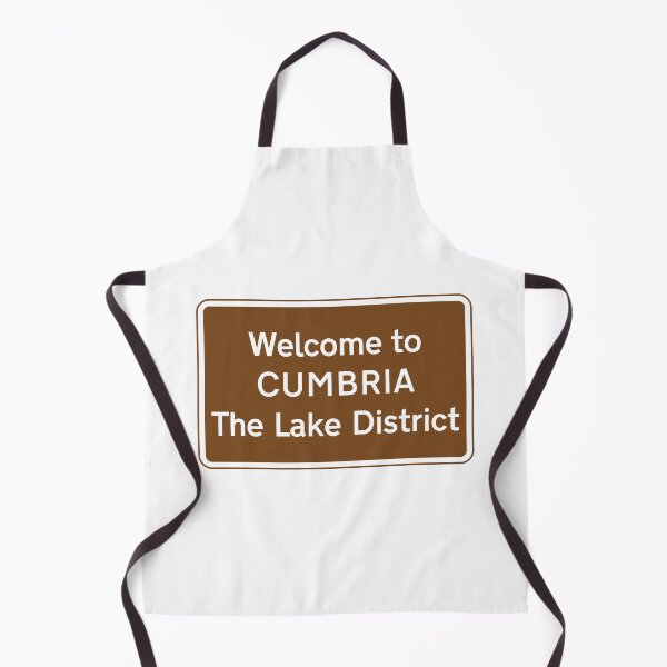 Artikelvorschau, Willkommen in Cumbria, dem Autobahnschild des Lake District entworfen und verkauft von Cumbria Guru.