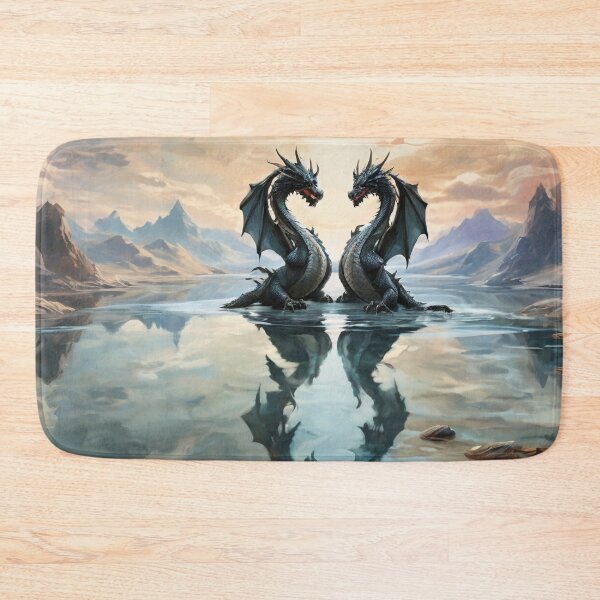 Item preview, Dragon's Reflection | Serenity on the Lake designed and sold by MysticFable.