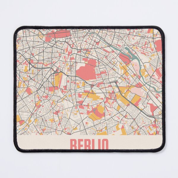 Item preview, Berlin City Map Chalk Retro City Map Poster designed and sold by Peek-Designs.