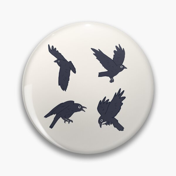 Item preview, Crow illustration pack designed and sold by Mayarart.