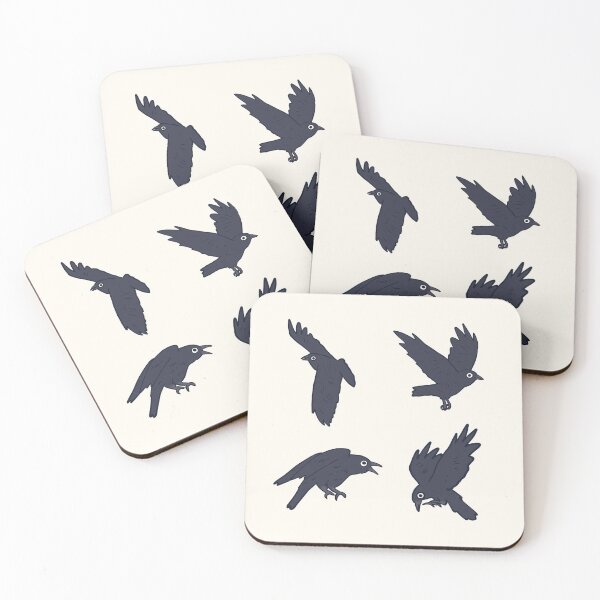 Item preview, Crow illustration pack designed and sold by Mayarart.