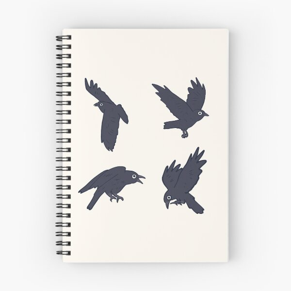 Item preview, Crow illustration pack designed and sold by Mayarart.