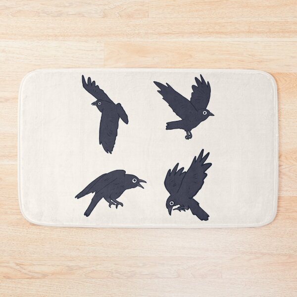 Item preview, Crow illustration pack designed and sold by Mayarart.