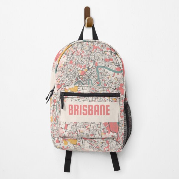 Item preview, Brisbane City Map Chalk Retro City Map Poster designed and sold by Peek-Designs.