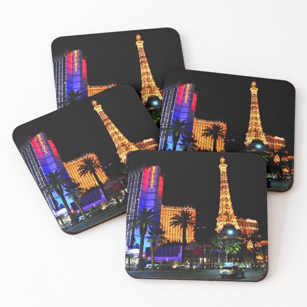 Item preview, Eiffel Tower Paris and Ballys Hotel Las Vegas America designed and sold by AndyEvansPhotos.